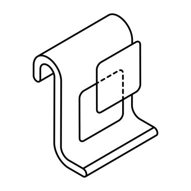 Trendy design icon of document 