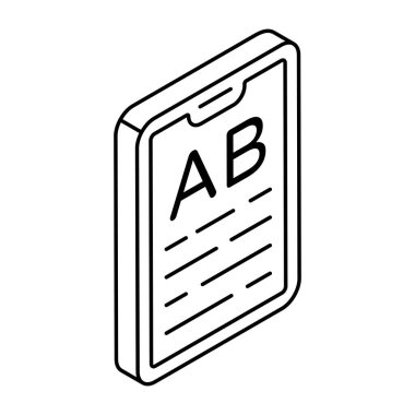 A / b testinin vektör tasarımı 