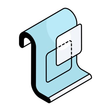 Trendy design icon of document 