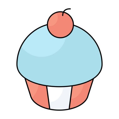 Kekin mükemmel tasarım simgesi