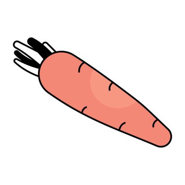 Havucun yaratıcı tasarım simgesi