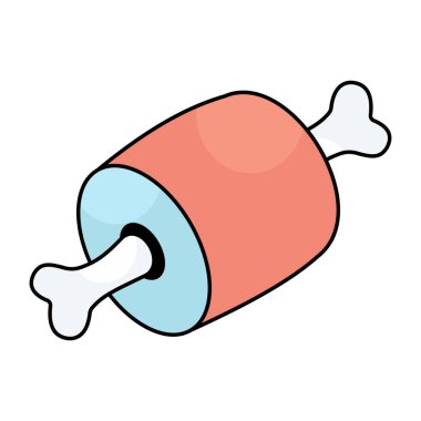 Et kemiğinin yaratıcı tasarımı