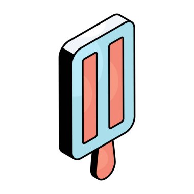 Dondurmanın güzel bir tasarım simgesi 