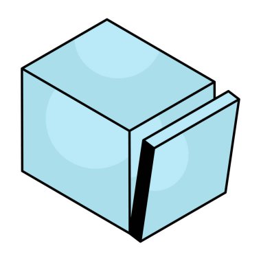 Ekmeğin yaratıcı tasarım simgesi