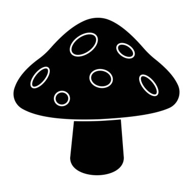 Mantarın modern tasarım simgesi