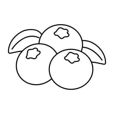 Böğürtlenin bir simge tasarımı