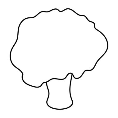 Brokolinin bir simge tasarımı