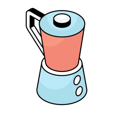 Bir düz dizayn karıştırıcı simgesi 