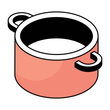 Modern design icon of casserole