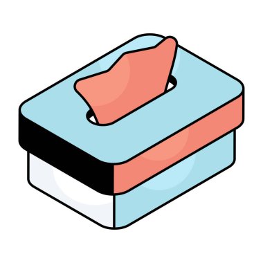 Doku kutusunun yaratıcı tasarım simgesi