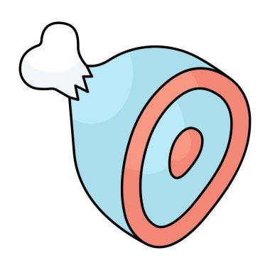 Jambonun renkli tasarım simgesi.