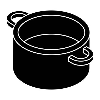Modern design icon of casserole