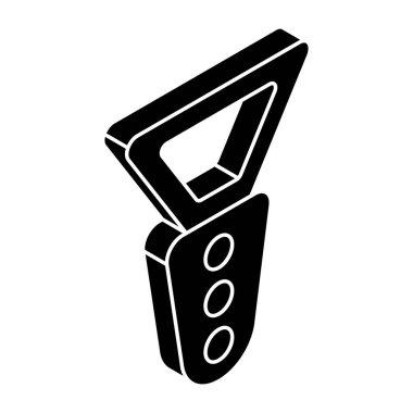 Şişe açacağının simge tasarımı