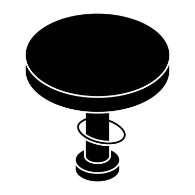 Mutfak taburesinin güzel bir tasarım simgesi.