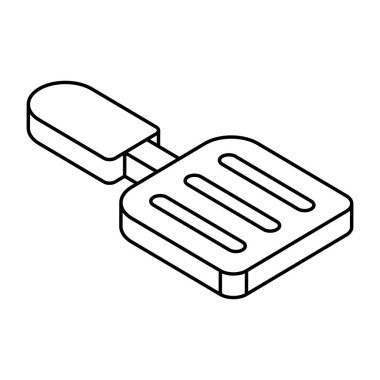 Spatulanın modaya uygun tasarım simgesi