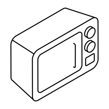 Mikrodalga için bir simge tasarımı
