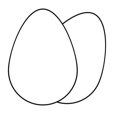 Yumurtaların simge tasarımı