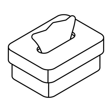 Doku kutusunun yaratıcı tasarım simgesi