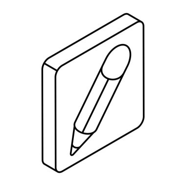 Yazmanın renkli tasarım simgesi 