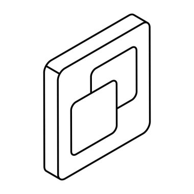 Kağıdın moda tasarım simgesi 