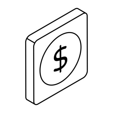 Dolar madeni parasının en iyi indirme simgesi