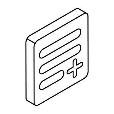 Kontrol listesinin premimium indirme simgesi 