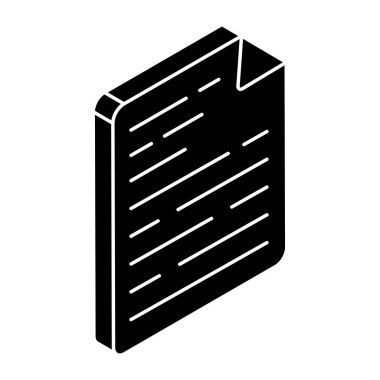 Dosyanın düzenlenebilir tasarım simgesi