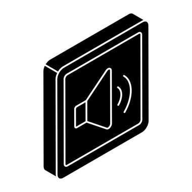 Yüksek hacimli düz tasarım simgesi 