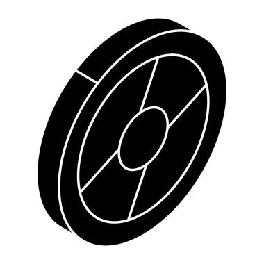 Premium download icon of compact disc