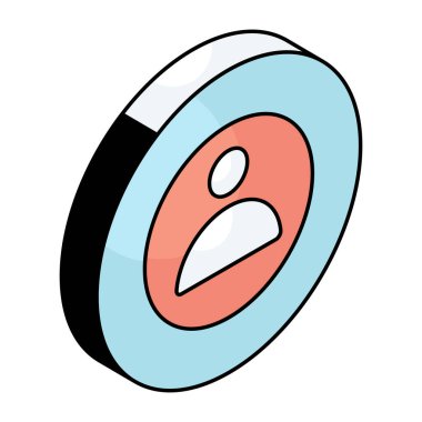 Profil için premimium indirme simgesi 