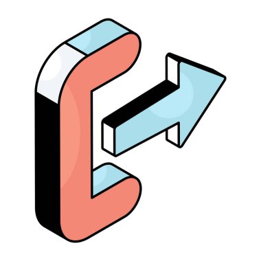 Çıkış günlüğünün trend vektör tasarımı