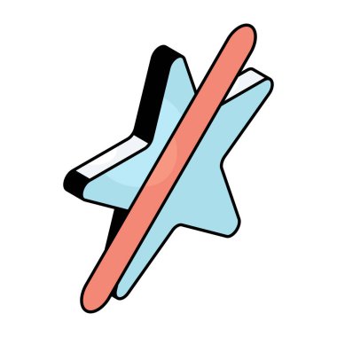 Hiçbir yıldızın kavramsal tasarım simgesi