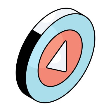 İmleç okunun yaratıcı tasarım simgesi 