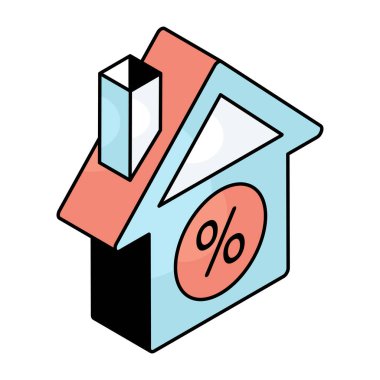 Ev inşa etmenin düzenlenebilir tasarım simgesi 