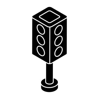 Trafik işaretlerinin mükemmel tasarım simgesi
