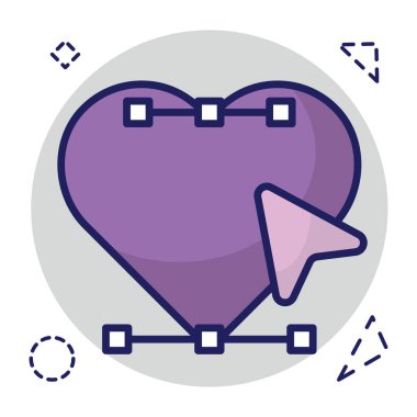 Modern design icon of web design 