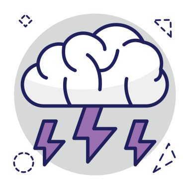 Bulut enerjisinin eşsiz tasarım ikonu 