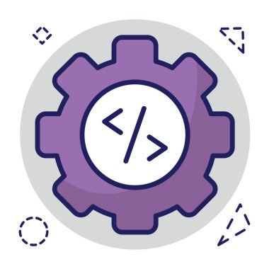 Modern design icon of web design 