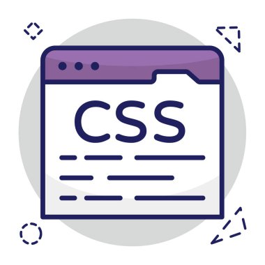 Modern design icon of web design 