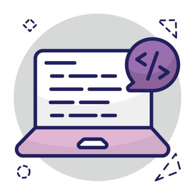 Modern design icon of web design 