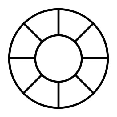 Unique design icon of color selection 