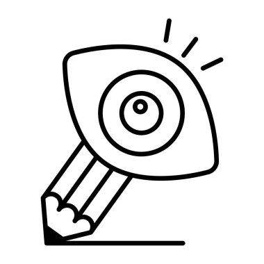 Yazma denetiminin premimium indirme simgesi 