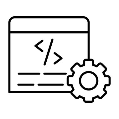 Modern design icon of web design 