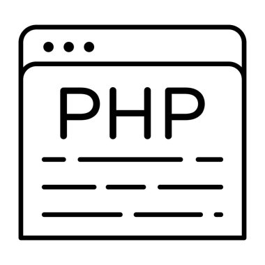 Modern design icon of web design 