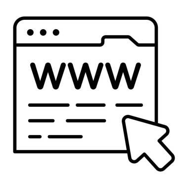 Modern design icon of web design 