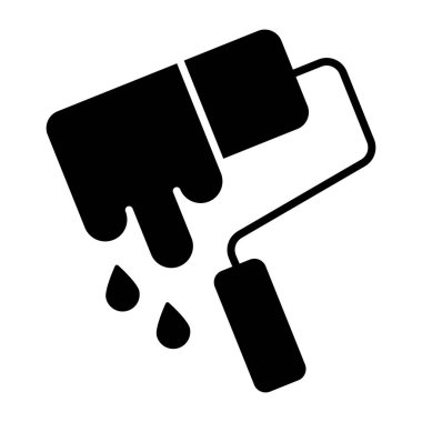 Boya silindirinin mükemmel tasarım simgesi