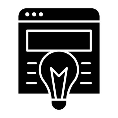 Modern design icon of web design 