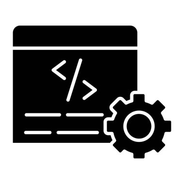 Modern design icon of web design 