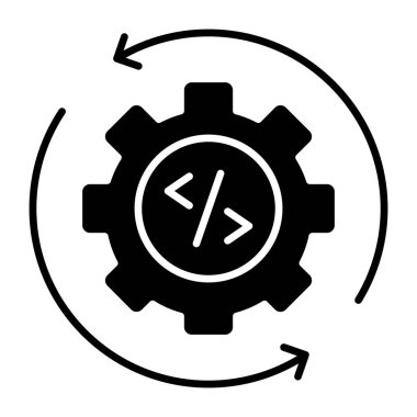 Güncelleme için mükemmel tasarım simgesi