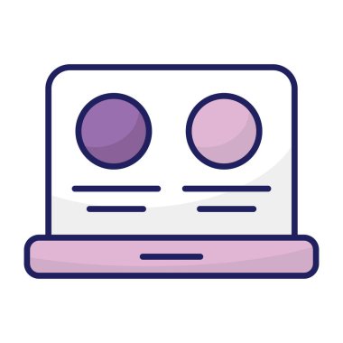 Modern design icon of web design 